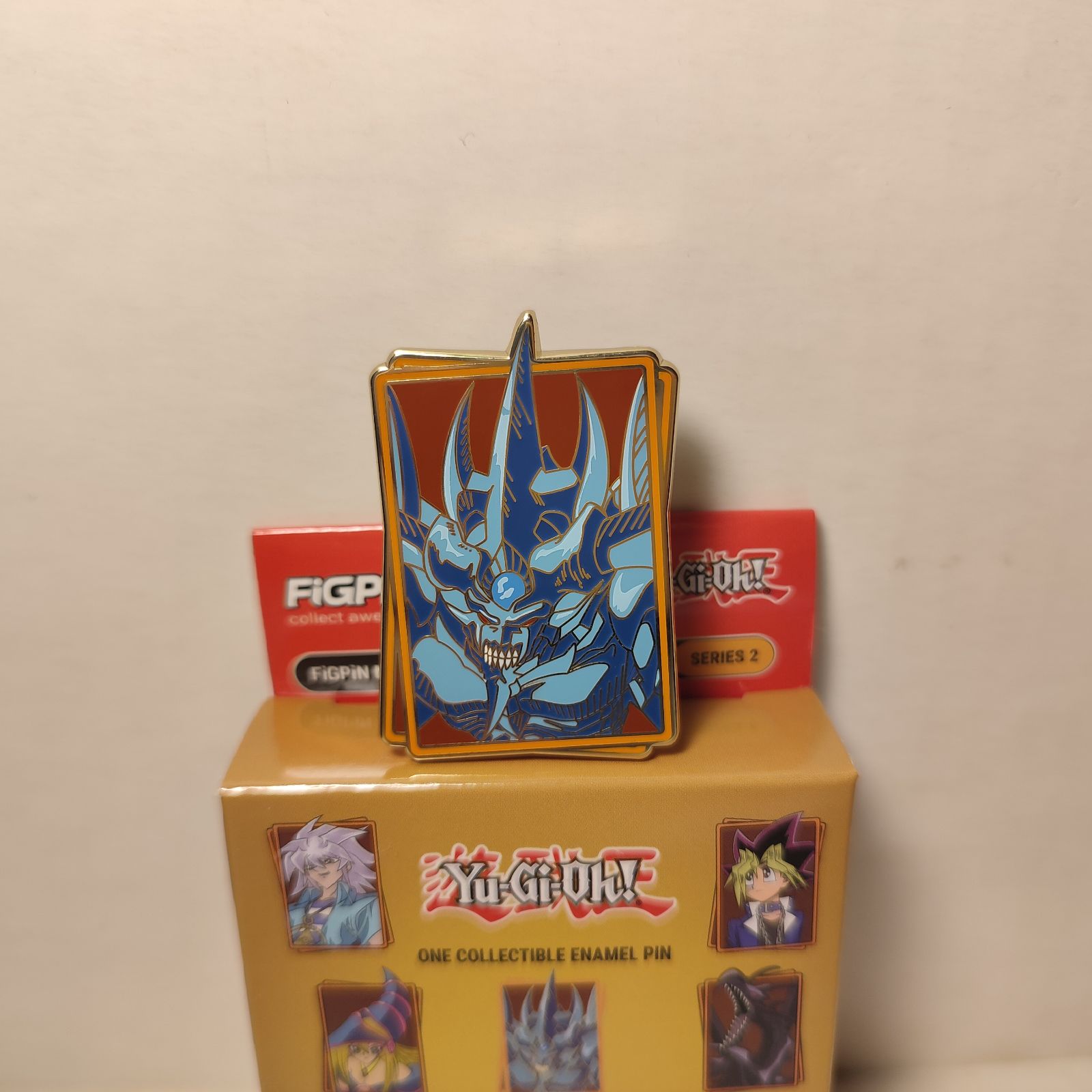 Yugioh Mystery Series 2 Obelisk The Tormenter Enamel Pin Figpin Y562 Super Rare